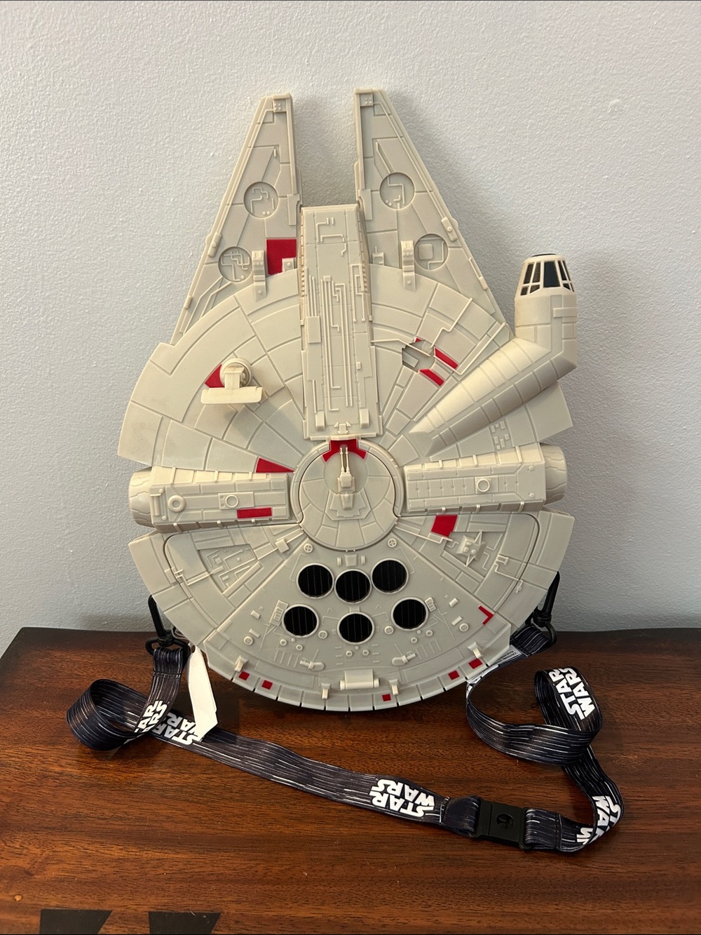Disney Star Wars Millennium Falcon Playset in Cream and Red Accents